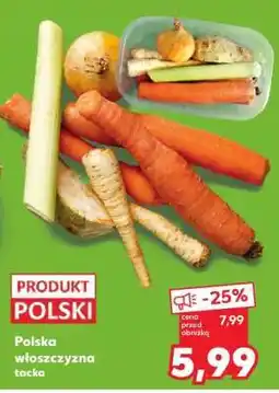 Kaufland Polska włoszczyzna tacka oferta