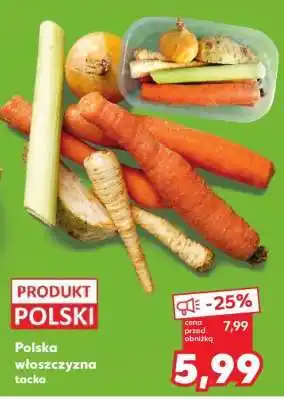Kaufland Polska włoszczyzna tacka oferta
