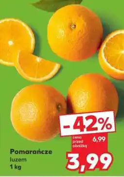 Kaufland Pomarańcze, luzem 1 kg oferta