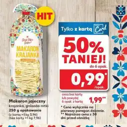 Kaufland Makaron Krajanka oferta