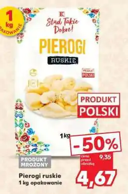 Kaufland Pierogi ruskie 1 kg opakowanie oferta