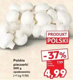 Kaufland Polskie pieczarki 500 g opakowanie oferta