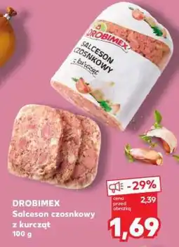 Kaufland DROBIMEX Salceson czosnkowy z kurcząt 100 g oferta
