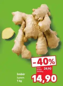 Kaufland Imbir luzem 1 kg oferta