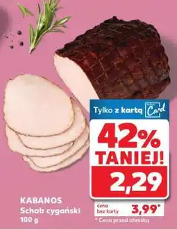Kaufland KABANOS Schab cygański 100 g oferta