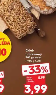 Kaufland Chleb proteinowy 400 g sztuka oferta