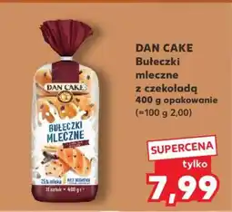 Kaufland DAN CAKE Bułeczki mleczne z czekoladą 400 g opakowanie oferta