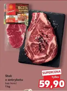 Kaufland Stek z antrykotu bez kości 1 kg oferta
