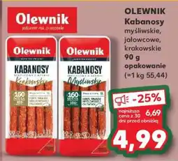 Kaufland OLEWNIK Kabanosy oferta