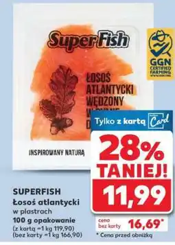 Kaufland SUPERFISH Łosoś atlantycki w plastrach oferta