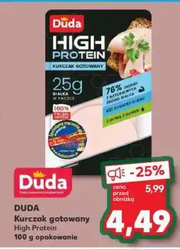 Kaufland DUDA Kurczak gotowany High Protein oferta