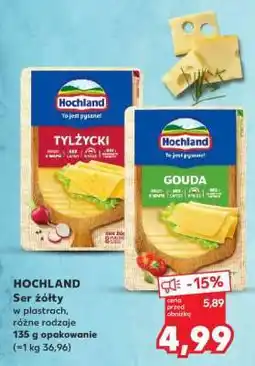Kaufland HOCHLAND Ser żółty oferta