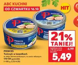 Kaufland PRINCES Tuńczyk w kawałkach oferta