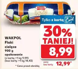 Kaufland WAKPOL Flaki cielęce 900 g opakowanie oferta