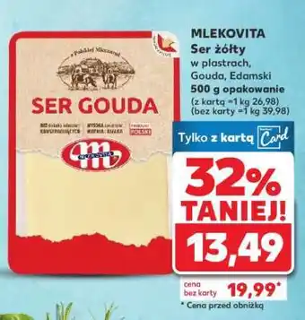 Kaufland MLEKOVITA Ser żółty oferta
