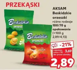 Kaufland AKSAM Beskidzkie orzeszki oferta