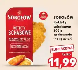 Kaufland SOKOŁÓW Kotlety schabowe 300 g opakowanie oferta