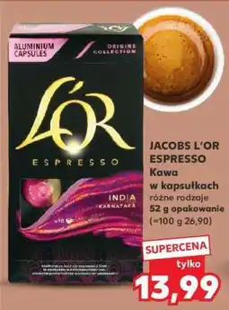 Kaufland JACOBS L’OR ESPRESSO oferta