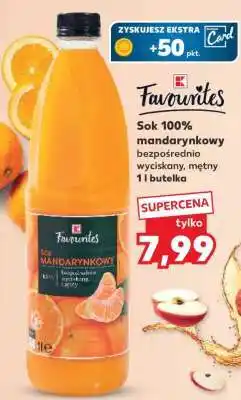 Kaufland Sok 100% mandarynkowy oferta
