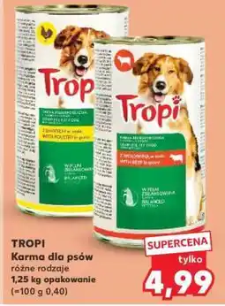 Kaufland TROPI Karma dla psów oferta