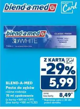 Kaufland BLEND-A-MED oferta