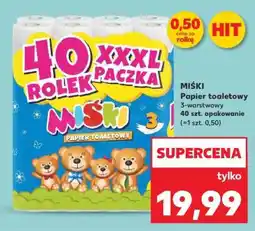 Kaufland MIŚKI Papier toaletowy oferta