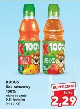 Kaufland KUBUŚ Sok owocowy 100% oferta