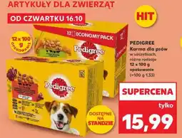 Kaufland PEDIGREE Karma dla psów w saszetkach, różne rodzaje 12 x 100 g opakowanie oferta