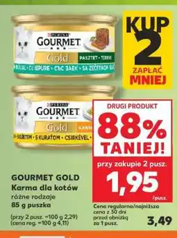 Kaufland GOURMET GOLD Karma dla kotów różne rodzaje 85 g puszka oferta