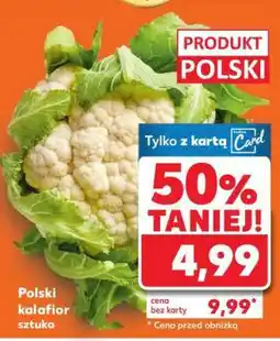 Kaufland Polski kalafior oferta