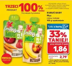 Kaufland KUBUŚ BABY Mus oferta