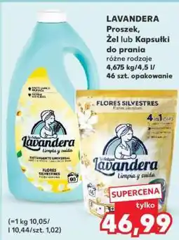 Kaufland LAVANDERA Proszek, Żel lub Kapsułki do prania oferta