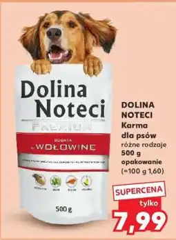 Kaufland DOLINA NOTECI Karma dla psów różne rodzaje 500 g opakowanie oferta