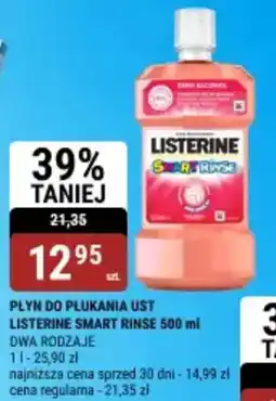 bi1 Płyn do płukania ust listerine smart rinse oferta