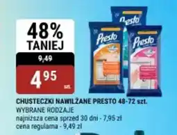 bi1 Chusteczki nawilżane presto oferta