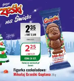 Eurocash Figurka czekoladowa: Mikołaj Grześki Goplana oferta