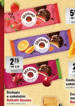 Eurocash Biszkopty w czekoladzie: Delikatki Dessimo oferta