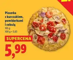 Lidl Pizzerka z kurczakiem, pomidorkami i cebulą oferta