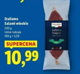 Lidl Salami włoskie Italiamo oferta