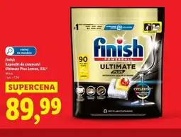 Lidl Tabletki do zmywarek lemon Finish Ultimate Plus oferta