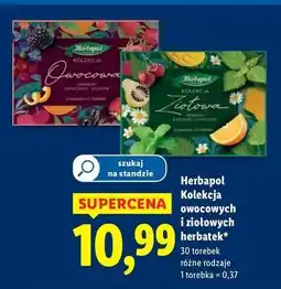 Lidl Zestaw herbat ziołowych Herbapol oferta