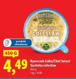 Lidl Surówka colesław Ryneczek Lidla oferta