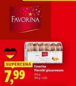 Lidl Pierniki glaruzowane zające Favorina oferta