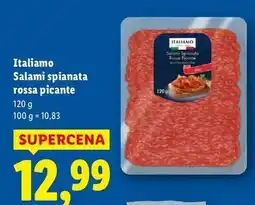 Lidl Salami rossa picante Italiamo oferta