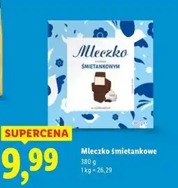 Lidl Mleczko śmietankowe oferta