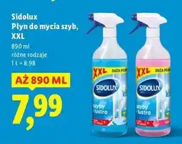 Lidl Płyn do szyb i luster kwiat japońskiej wiśni Sidolux oferta