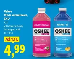 Lidl Napój witaminy i minerały Oshee Vitamin Water oferta