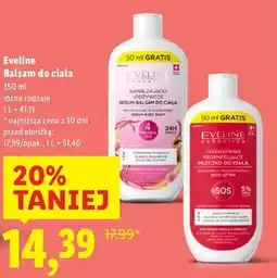 Lidl Mleczko do ciała intensywnie regenerujący Eveline Cosmetics oferta