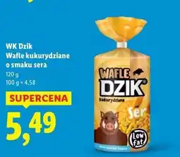 Lidl Wafle kukurydziane serowe Wk Dzik oferta