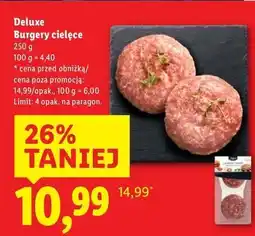 Lidl Burgery z cielęciny Deluxe (Schwarz) oferta